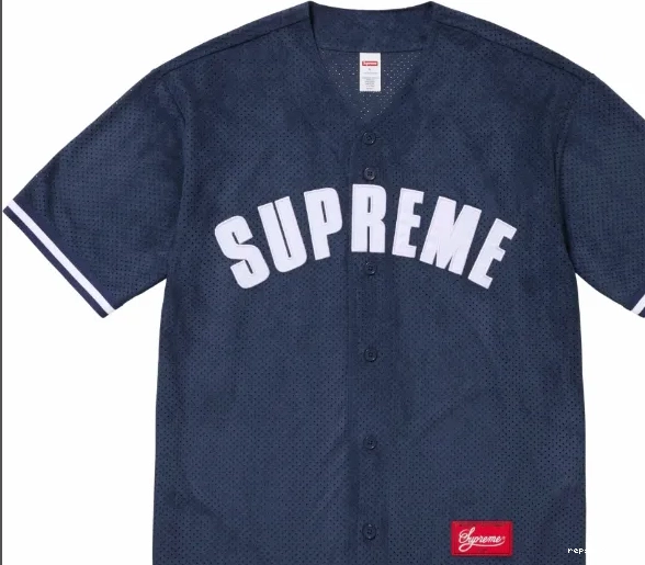 short BASEBALL ULTRASUDE baseball MESH mesh JERSEY suede sleeved 24SS 0729